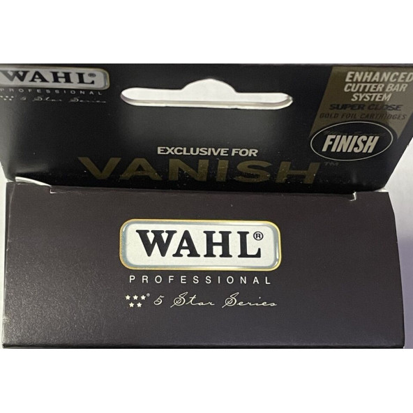 Wahl Professional - 5 Star Serisi Vanish Tıraş Makinesi Yedek Süper Kapalı Altın Folyo ve Kesici bıçak - 2