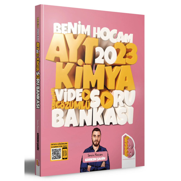 2023 AYT Kimya Tamamı Video Çözümlü Soru Bankası Benim Hocam Yayınları