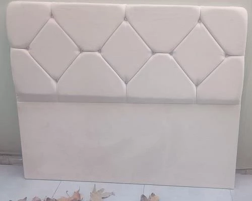 Başlık 90312 DK Çift Kişilik 150'lik Baklava Model Baby Face Krem Kumaş El Yapım - Resim 7