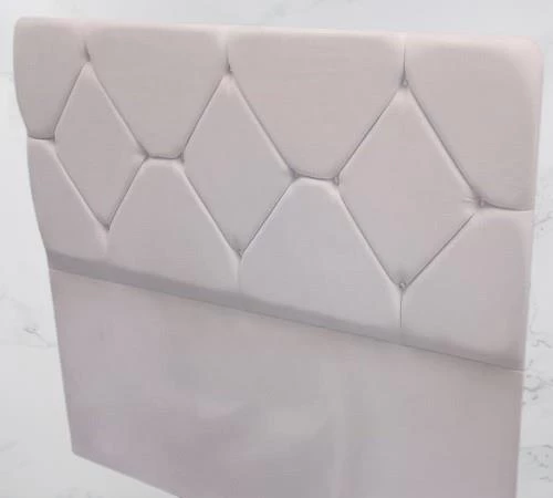 Başlık 90312 DK Çift Kişilik 150'lik Baklava Model Baby Face Krem Kumaş El Yapım - Resim 4