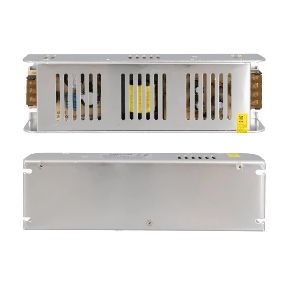 Ledon LD-20255 DC 12 Volt 20 Amper Slim Boy Metal Kasa Adaptör Şerit Led Güvenlik Kamerası Adaptörü