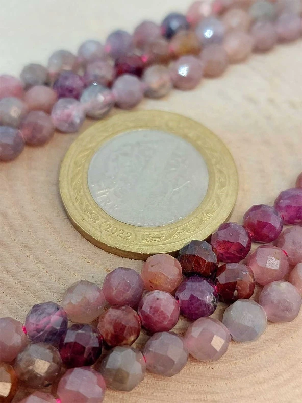 Safir Taşı Faset Kesim Dizi 5mm (45500) - Resim 2