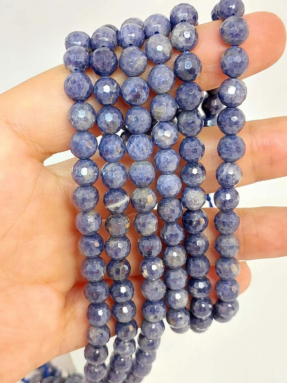 Safir Taşı Faset Kesim Dizi 6-6.5mm Aralığı (45504) ürün görseli