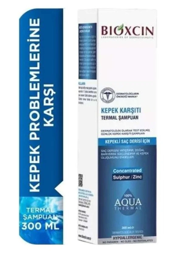 Bioxcin Aqua Thermal Kepek Karşıtı Termal Şampuan 300 Ml 8680512614302