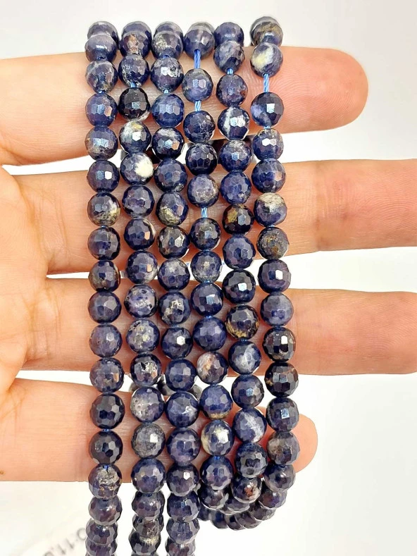 Safir Taşı Faset Kesim Dizi 5-5.5mm Aralığı (45510)