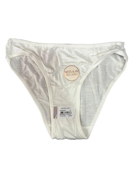 6 Lı Berrak Kadın Elastan Külot Elastan Nefes Alan Özel Doku 11630 - 5
