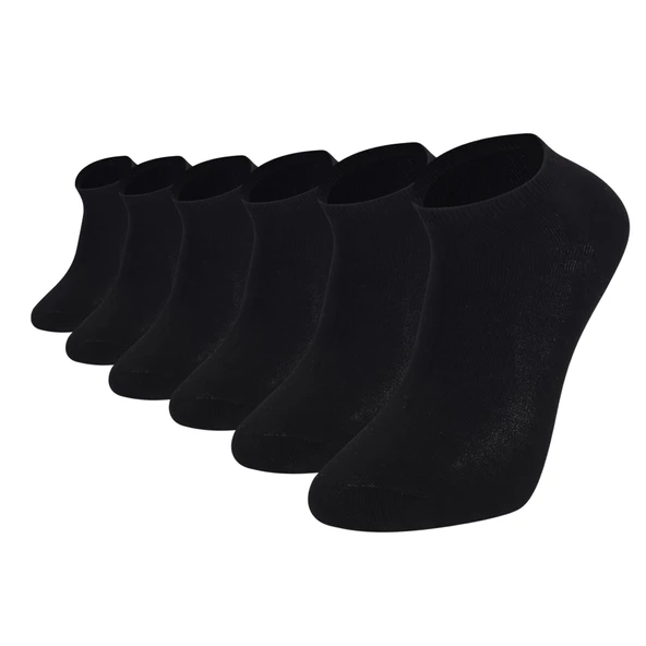 6 Lı Royam Punto Bambu Erkek Dikişsiz Patik Çorap