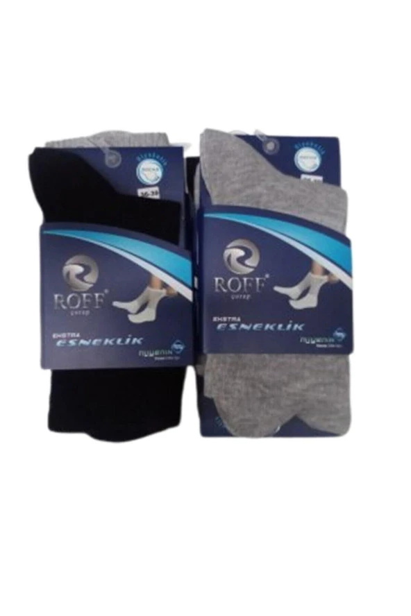 Roff Kadın Diyabetik Şeker Soket Çorap 25950 - 12 Adet