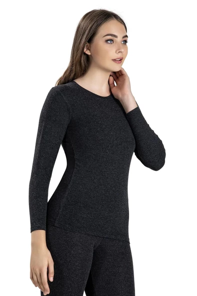 Jiber Kadın Termal Soft Üst Fanila İçlik 597 - 2 Adet - Resim 3