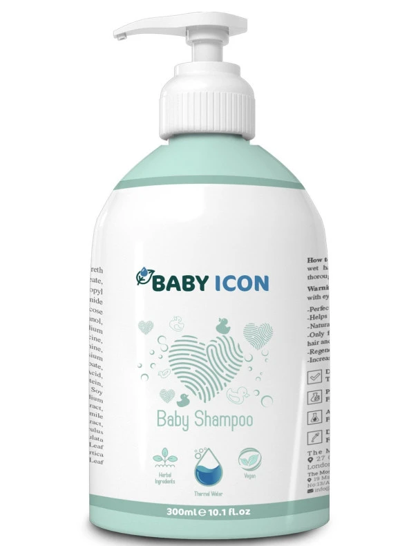 Baby Icon Saç ve Vücut Bebek Şampuanı 300ml