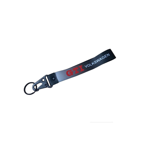 GTI VOLKSWAGEN YAZILI NAYLON KUMAŞ ANAHTARLIK ürün görseli