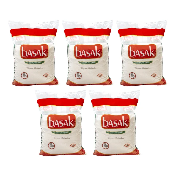 Başak Toz Şeker 1 Kg x 5 Adet