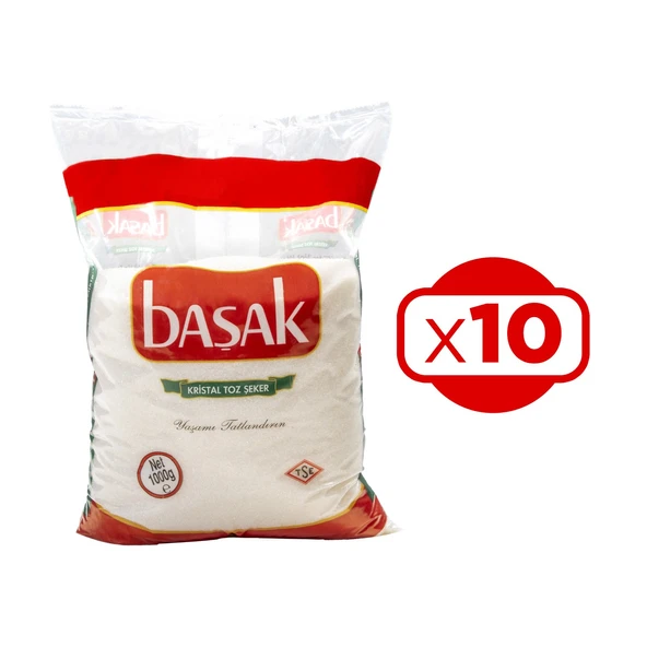 Başak Toz Şeker 1 Kg x 10 Adet - 2