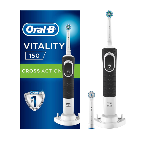 Oral-B Vitality D150 Cross Action Şarjlı Diş Fırçası + 1 Yedek Başlık