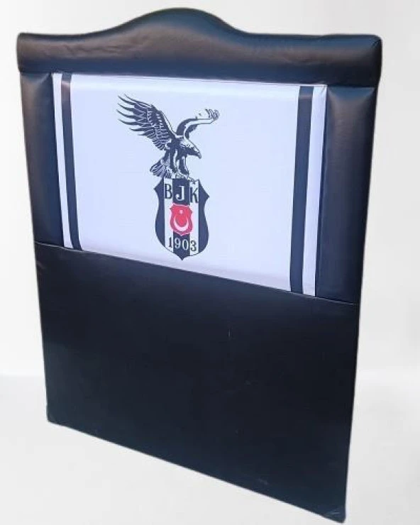 Başlık 90314 DK Tek Kişilik 90'lık Taraftar BEŞİKTAŞ Suni Deri Siyah Kumaş El Yapım - Resim 5