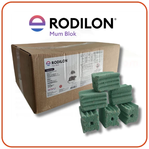 Bayer-Envu Rodilon Mum Blok Fare Zehiri | 1 KG