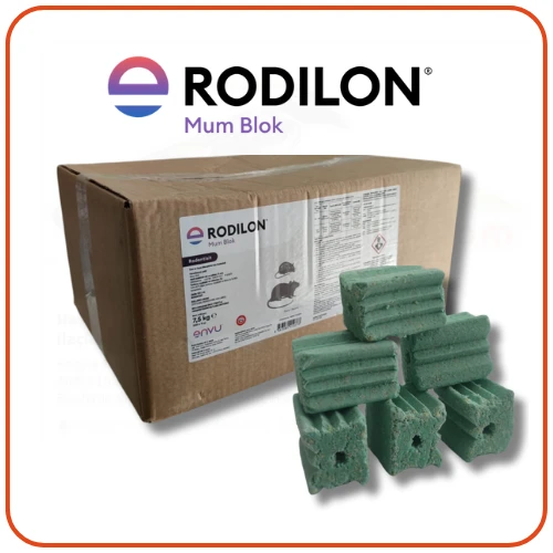 Bayer-Envu Rodilon Mum Blok Fare Zehiri | 500 Gram - Resim 2