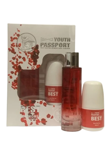 Youth Passport BEST 75ml Edp+ Roll-on 60 ml Kadın Parfüm Seti
