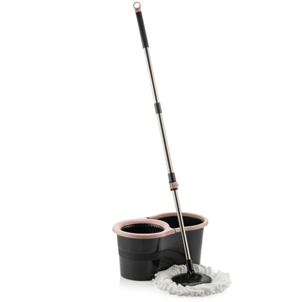 Arsimo 360 Derece Dönebilen Döner Başlıklı Smart Mop Kova Paspas Seti Pratik Temizlik Mop Kova Paspas Seti - 4