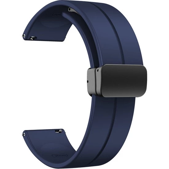 Gpack Amazfit Cheetah Round Kordon Silikon Mıknatıslı Ayarlanabilir HS19 - 4