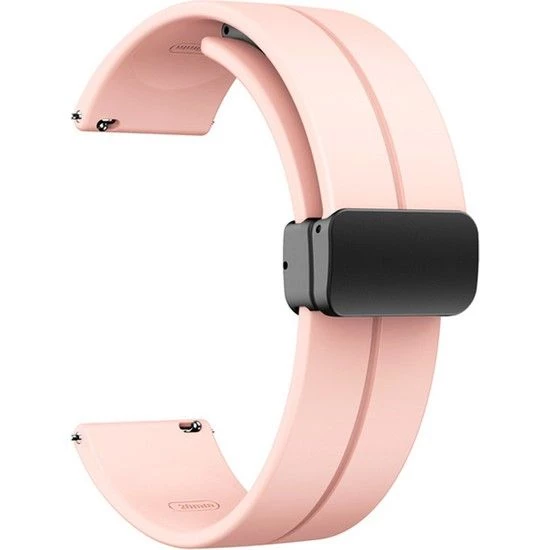 Gpack Amazfit Cheetah Round Kordon Silikon Mıknatıslı Ayarlanabilir HS19 - 6