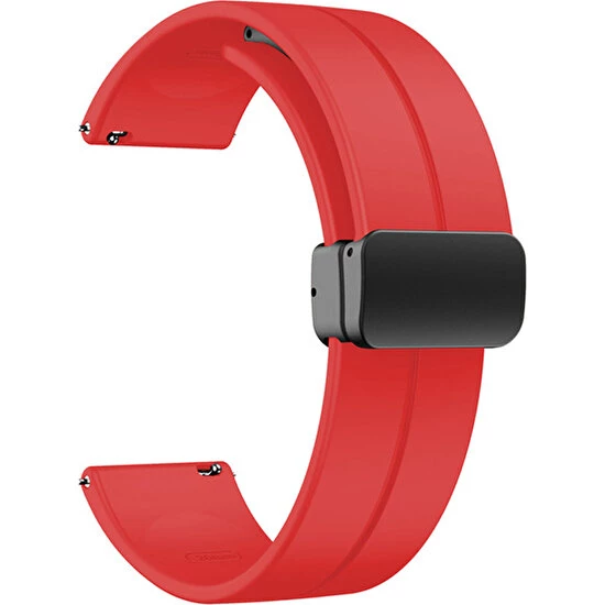 Gpack Amazfit Cheetah Round Kordon Silikon Mıknatıslı Ayarlanabilir HS19 - 5