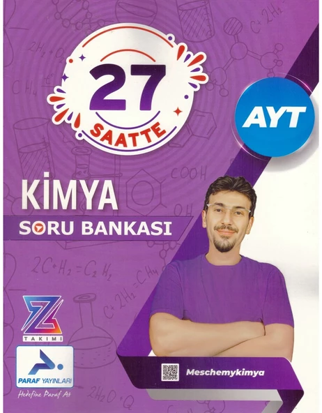 PARAF Z TAKIM AYT KİMYA VİDEO SORU BANKASI ürün görseli