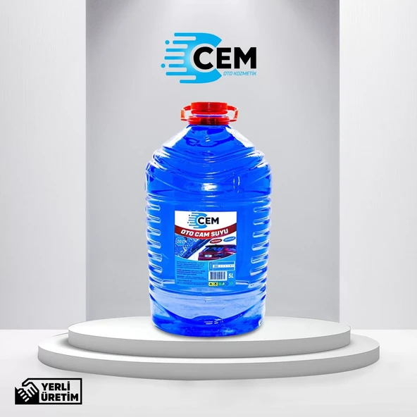 CEM CAR CARE Cam Suyu 5 LT Antifriz İçerikli -30 - 2