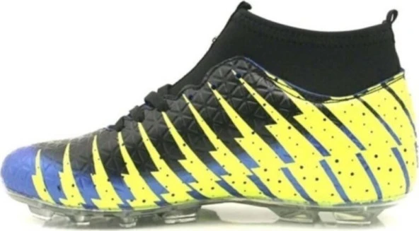 Lion 1453 Çoraplı Krampon Mavi Sarı - 2