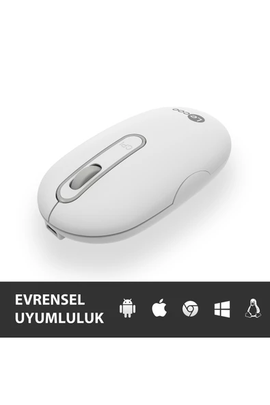 Lenovo Ws207 Şarj Edilebilir Kablosuz 1600dpı 4 Tuşlu Sessiz Kompakt Optik Mouse