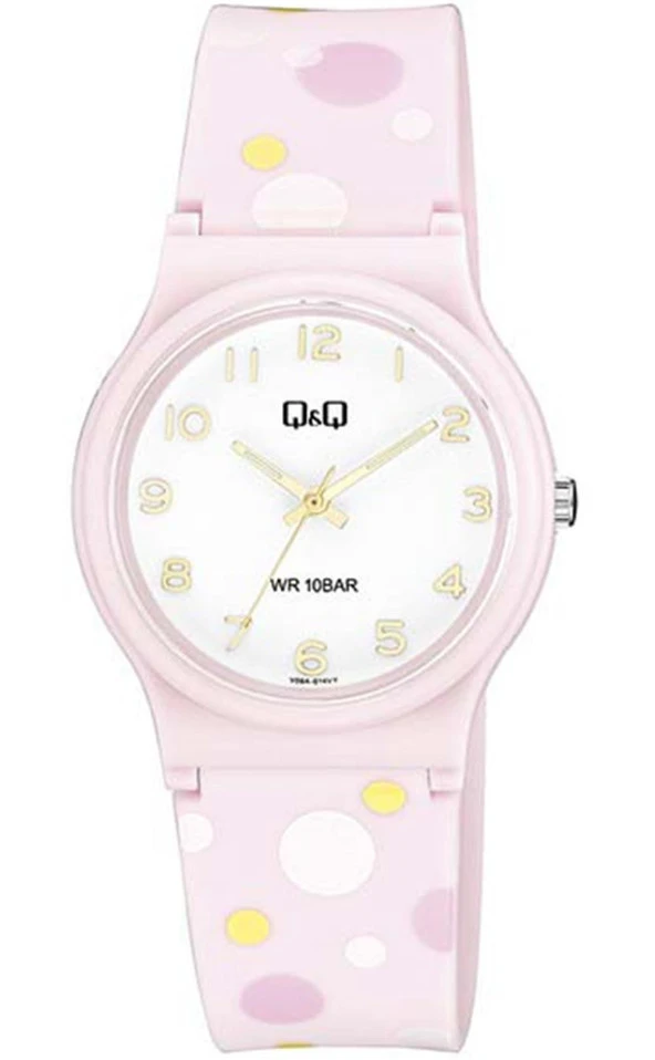 Q&Q Silikon Kordonlu 10 Atm Su Geçirmez Unisex Çocuk Kol Saati V06A-014VY
