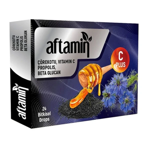 Aftamin Çörekotu Pastil - 24 Adet