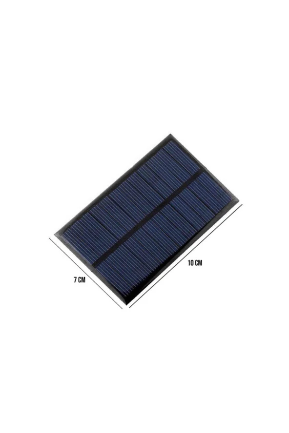 Güneş Paneli Mini Enerji Paneli Solar 5v  (100x70mm)