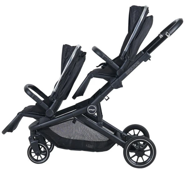 Prego 2223 İbiza Plus Travel Sistem Bebek Arabası Siyah - 3