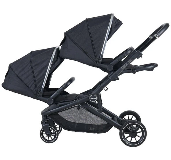 Prego 2223 İbiza Plus Travel Sistem Bebek Arabası Siyah - 4