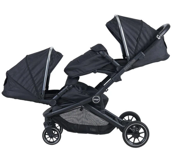 Prego 2223 İbiza Plus Travel Sistem Bebek Arabası Siyah - 6