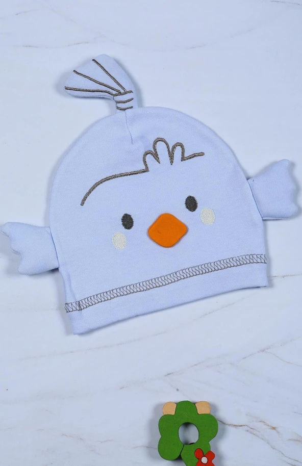 Bebek Bere Penye Civciv Şapka KYR - 4