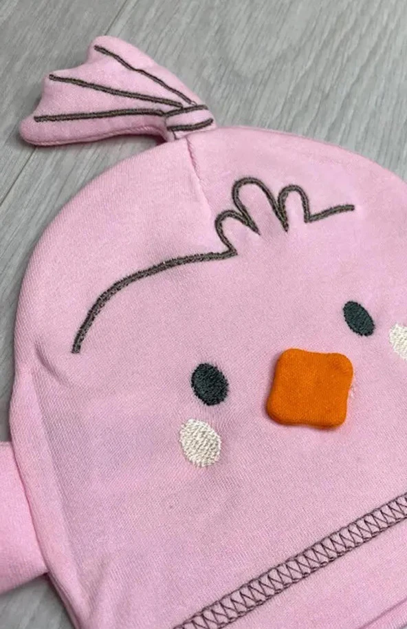 Bebek Bere Penye Civciv Şapka KYR - 8