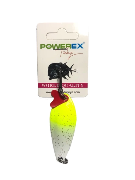 Turna Kaşığı 25 Gram Powerex Gallop 25 gr. 6,3 cm. Mod. 20 Metal Kaşık Sahte Yem