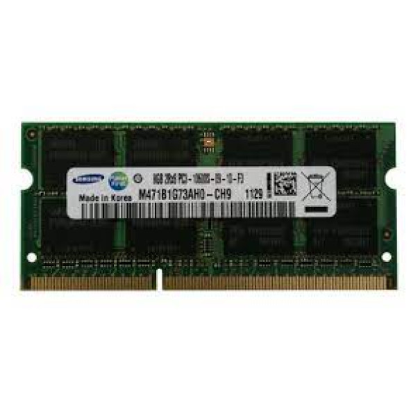 Samsung 8GB DDR3-1333 M471B1G73AH0-CH9 SODIMM PC3-10600 notebook ram bellek