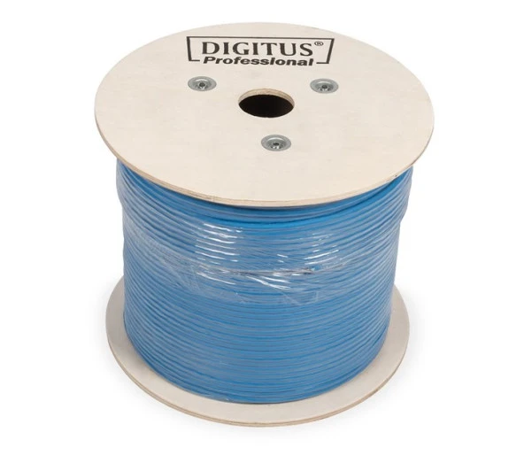 DIGITUS  DK-1623-A-VH-5 500MT U/FTP CAT 6A NETWORK KABLO MAVI 23AWG LSOH