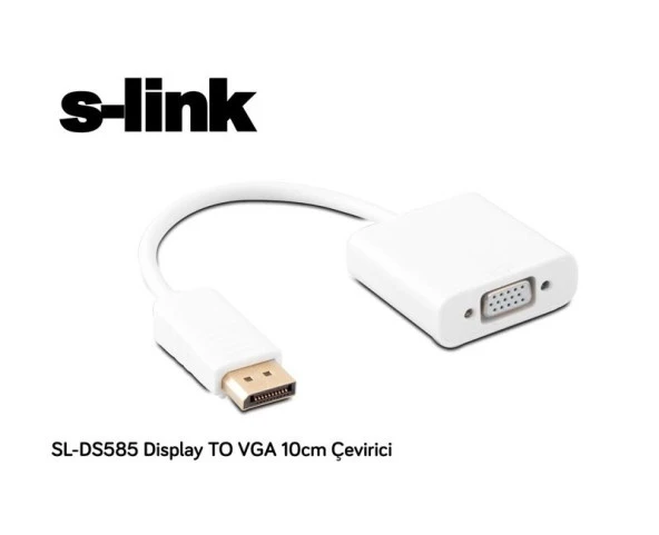 S-LINK SL-DS585 Display TO VGA 10cm Çevirici