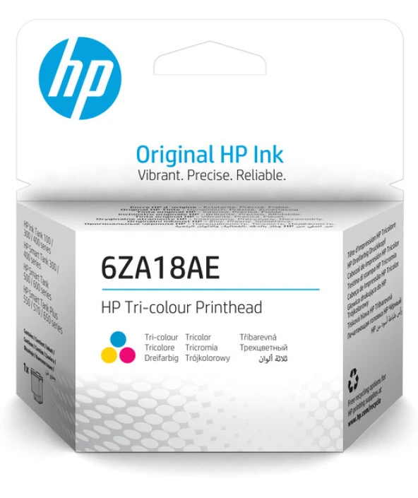 HP 6ZA18AE CMY Printhead 6ZA18AE