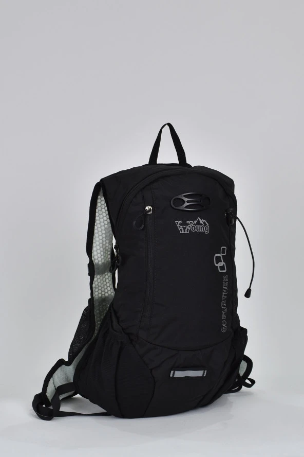 Elatae Young Trekking Outdoor Light Sırt Çantası Siyah 40205 - Resim 2