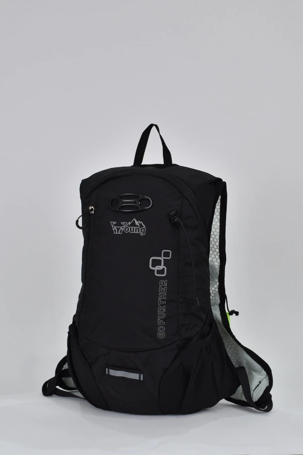 Elatae Young Trekking Outdoor Light Sırt Çantası Siyah 40205 - Resim 3