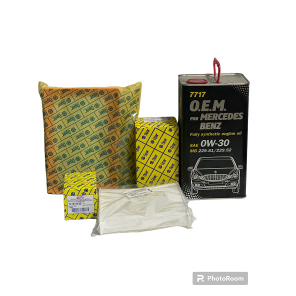 FIAT EGEA 1.3 EURO 6 FİLTRE SET MANNOL 0W30 4 LİTRE