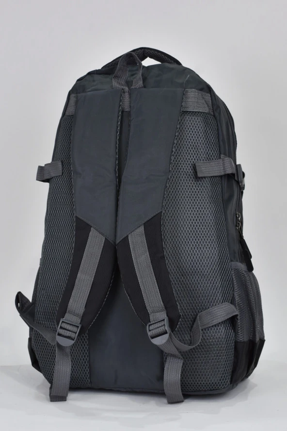 Elatae Young Ultra Light Lüks Kumaş Çok Gözlü Günlük Dağcı Sırt Çantası Siyah 55 Litre 51505 - Resim 5