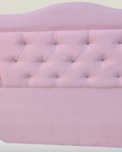 Başlık 90317 DK Tek Kişilik 90'lık Tay Tüyü Kumaş Pudra Pembe Renk El Yapım - 6