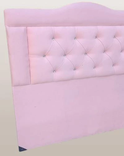 Başlık 90317 DK Tek Kişilik 90'lık Tay Tüyü Kumaş Pudra Pembe Renk El Yapım - 5
