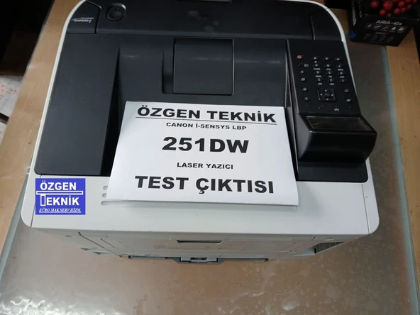 canon i-sensys lbp 251dw yazıcı(İKİNCİ EL) - 3